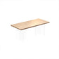 Contemporary Natural Wood Table Home Rectangle Dining Table with Double Pedestal Clearhalo 'Dining Tables & Seating' 'Dining Tables' 'dining_table' 'furn' 'furn_dining_table' 'Furniture' 'furniture_dining_table' 'Kitchen & Dining Furniture' 'kitchen' 'kitchen_dining_table' 1200x1200_231b2817-465e-4769-b6fd-ddb02b452886
