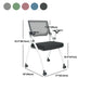 Modern Mesh and Plastic Desk Chair with Low Back Home Office Chair