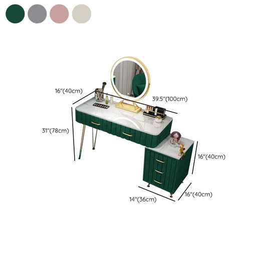 Slate Vanity Desk Removable Vanity Makeup Vanity Set for Bedroom Clearhalo 'Bedroom Furniture' 'furn' 'furn_makeup_vanities' 'Furniture' 'Makeup Vanities' 'makeup_vanities' 1200x1200_231cfd47-a017-4abb-8308-971b746083ec