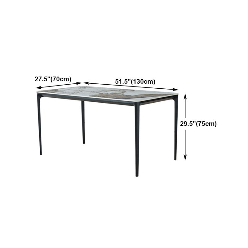 Contemporary 1/2/5 Pieces Dining Set Sintered Stone Dining Room Set Clearhalo 'Dining Room Sets' 'Dining Tables & Seating' 'dining_room_set' 'furn' 'furn_dining_room_set' 'Furniture' 'furniture_dining_room_set' 'Kitchen & Dining Furniture' 'kitchen&dining_furn' 'kitchen' 1200x1200_231df0a8-fd5d-4672-aa09-873900a79bf0