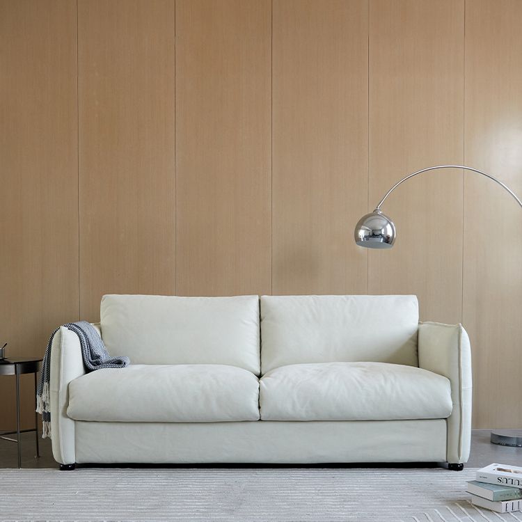 Canapé-lit en cuir en faux cuir moderne canapé-lit de futon amovible