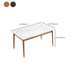 Sintered Stone Dining Table Rectangle Modern Dinner Table with Wooden Legs Clearhalo 'Dining Tables & Seating' 'Dining Tables' 'dining_table' 'furn' 'furn_dining_table' 'Furniture' 'Kitchen & Dining Furniture' 1200x1200_2327af5b-a85d-4985-9bc9-e456c594f2bd