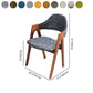 Scandinavian Study Room Open Back Arm Chair Upholstered Matte Finish Dining Chair Clearhalo ' kitchen&dining_furn' 'Dining Chairs' 'Dining Tables & Seating' 'dining_chair' 'furn' 'furn_dining_chair' 'Furniture' 'furniture_dining_chair' 'Kitchen & Dining Furniture' 'kitchen' 1200x1200_2329f728-ceb0-4965-a429-8db438477983