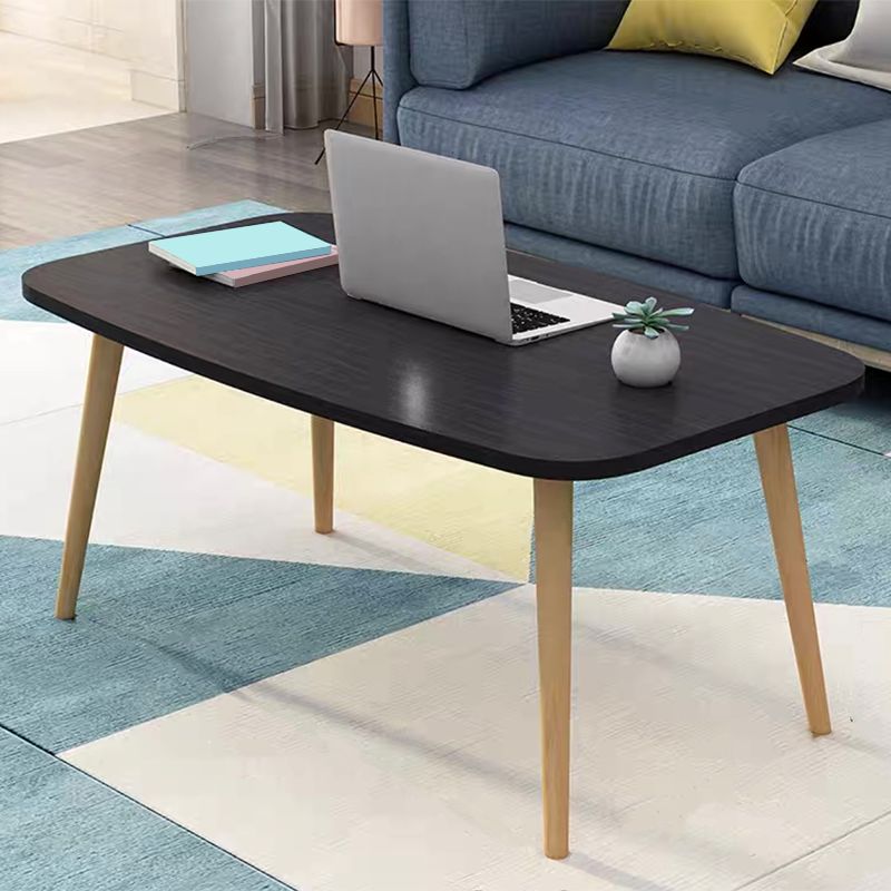Modern Style Manufactured Wood Cocktail Table 4 Legs Coffee Table Clearhalo 'Coffee & Accent Tables' 'Coffee Tables' 'coffee_tables' 'furn' 'furn_coffee_tables' 'Furniture' 'Living Room Furniture' 1200x1200_232d27c3-8044-47c8-97b9-568552cee5e0