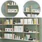 10.63"W Bookshelf Glam Style Wall Mounted Bookcase for Home Office Study Room Clearhalo 'Bookcases' 'furn' 'furn_bookcases' 'Furniture' 'furniture_bookcases' 'kitchen' 'kitchen_bookcases' 'Living Room Furniture' 'Office Furniture' 1200x1200_233076a1-b7a2-481d-8d1f-96c65617026f