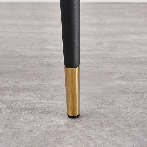 Contemporary Style Dining Side Chair Kitchen Arm Chair with Metal Legs Clearhalo ' kitchen&dining_furn' 'Dining Chairs' 'Dining Tables & Seating' 'dining_chair' 'furn' 'furn_dining_chair' 'Furniture' 'furniture_dining_chair' 'Kitchen & Dining Furniture' 'kitchen' 1200x1200_2330ab8c-9c1e-4422-9dcc-74c0fb88508e