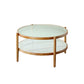 Tropical Round Cocktail Table Storage Solid Wood Coffee Cocktail Table Clearhalo 'Coffee & Accent Tables' 'Coffee Tables' 'coffee_tables' 'furn' 'furn_coffee_tables' 'Furniture' 'Living Room Furniture' 1200x1200_233108f9-e069-4337-82a1-755df4d15fa9