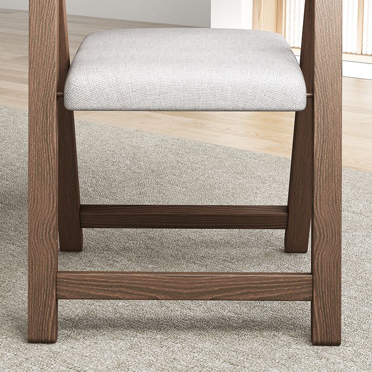 Modern Style Dining Chair Kitchen Armless Side Chairs with Wooden Legs Clearhalo ' kitchen&dining_furn' 'Dining Chairs' 'Dining Tables & Seating' 'dining_chair' 'furn' 'furn_dining_chair' 'Furniture' 'furniture_dining_chair' 'Kitchen & Dining Furniture' 'kitchen' 1200x1200_233153f0-07e3-4e29-b101-12040e7ea855