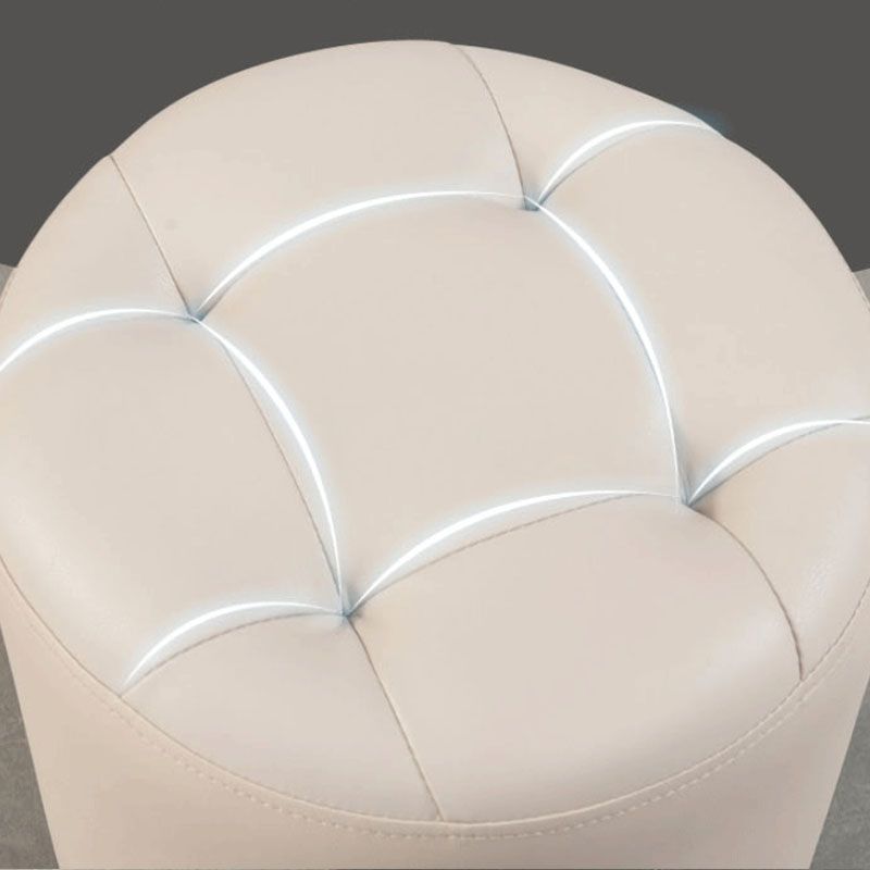 Modern Orange Pouf Water Resistant Round Pouf for Living Room Clearhalo 'furn' 'furn_ottomans_poufs' 'Furniture' 'Living Room Furniture' 'Ottomans & Poufs' 'ottomans_poufs' 1200x1200_2333008a-fadd-4daa-9836-6588e6f7c9b1