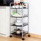 Open Shelves Kitchen Trolley Home Dining Modern Prep Table with Casters Clearhalo 'furn' 'furn_kitchen_islands_carts' 'Furniture' 'Kitchen & Dining Furniture' 'Kitchen Islands & Carts' 'kitchen_islands_carts' 1200x1200_233aa553-cd91-4fec-bd89-5b68ccb5037a