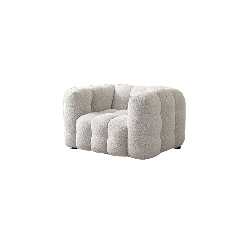 Wool Tuxedo Arm Sofa with Biscuit Back for Living Room 40.16" Wide Clearhalo 'furn' 'furn_sofas' 'Furniture' 'Living Room Furniture' 'Sofa' 'sofas' 1200x1200_2346086a-f7ec-450a-8a58-709a9704b40f