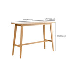 Natural Colour Bar Table Set 1/2/3 Pieces Industrial Rectangle Solid Wood Bar Set Clearhalo 'Bar Furniture' 'furn' 'furn_home_bar_bar_sets' 'Furniture' 'Home Bars & Bar Sets' 'home_bar_bar_sets' 'Kitchen & Dining Furniture' 1200x1200_234673b9-faff-46f9-a7ee-627363c7be80