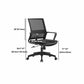 Workspace Office Chair Seat and Mesh in Black Slide Desk Chair Clearhalo 'furn' 'furn_office_chair' 'Furniture' 'Office Chairs' 'Office Furniture' 'office_chair' 1200x1200_234a1898-ec76-4de8-8ab1-18bebc601615