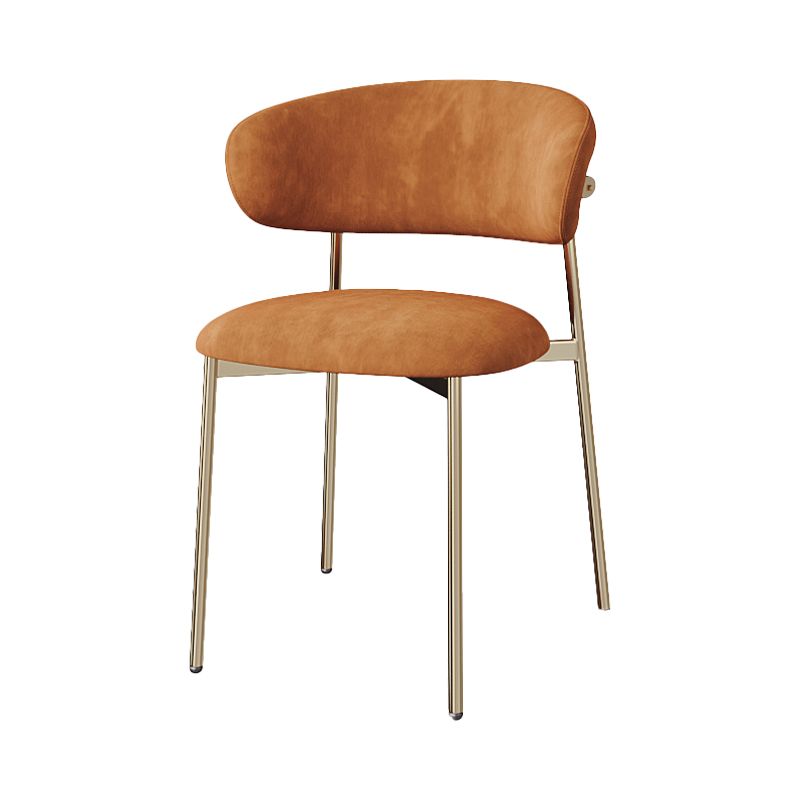 Restaurant Scandinavian Upholstered Side Chair Matte Finish Open Back Dining Chair Clearhalo ' kitchen&dining_furn' 'Dining Chairs' 'Dining Tables & Seating' 'dining_chair' 'furn' 'furn_dining_chair' 'Furniture' 'furniture_dining_chair' 'Kitchen & Dining Furniture' 'kitchen' 1200x1200_234a9954-bcd9-4c8c-9ea5-6169f395bc17