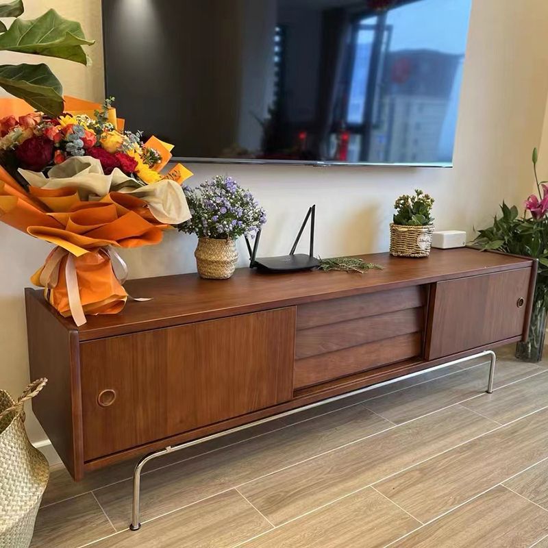 Traditional Brown TV Media Stand with Drawers Wood TV Stand Console Clearhalo 'furn' 'furn_tv_stands_entertainment_centers' 'Furniture' 'Living Room Furniture' 'TV Stands & Entertainment Centers' 'TV Stands & Media Storage Furniture' 'tv_stands_entertainment_centers' 1200x1200_234d6d3e-5e44-44bd-ab9c-551d29d52465