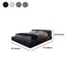 Modern Style Upholstered Headboard Mimics Leather/cotton Bed