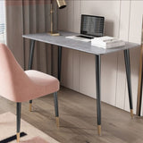 Glam Style Writing Desk Rectangular Home Parsons Base Office Desk Clearhalo 'furn' 'furn_office_desk' 'Furniture' 'furniture_office_desk' 'Office Desks' 'Office Furniture' 'office_desk' 1200x1200_234e2b91-2631-4557-8196-de2e818c8aa7