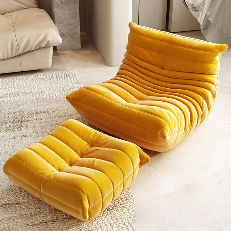 Fabric/Faux Leather Chair 33.4" L x 43.3" W x 30.3 " H Armless Chair for Living Room Clearhalo 'Accent Chairs' 'accent_chairs' 'Chairs & Seating' 'furn' 'furn_accent_chairs' 'Furniture' 'furniture_accent_chairs' 'Living Room Furniture' 1200x1200_234ffbd6-968a-46fb-8893-bc2a415df54f