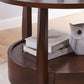 24" L x 24" W Farmhouse Side End Table Wooden Side Table with Shelve and Drawer Clearhalo 'Coffee & Accent Tables' 'End & Side Tables' 'end_side_table' 'end_side_tables' 'furn' 'furn_end_side_tables' 'Furniture' 'furniture_end_side_table' 'Living Room Furniture' 1200x1200_2355ad78-a45b-4537-ba7c-ea32a5ac2bb0