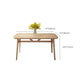 Light Wood Finish Table Modern Rectangle Dining Table for Home Clearhalo 'Dining Tables & Seating' 'Dining Tables' 'dining_table' 'furn' 'furn_dining_table' 'Furniture' 'Kitchen & Dining Furniture' 1200x1200_23582dda-6a4e-42f0-8e32-78b6c7106fe3