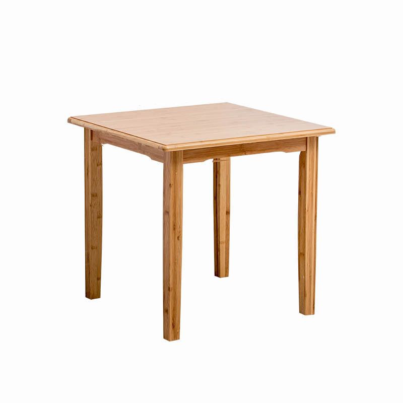 Tavolino in legno rettangolare nordico 4 gambe tavolo da cocktail naturale