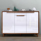 Modern Rectangle Wood Side Cabinet Bar Pulls Cabinet With Doors Clearhalo 'Cabinets & Chests' 'cabinets_chests' 'furn' 'furn_cabinets_chests' 'Furniture' 'Living Room Furniture' 1200x1200_235931e8-b3d5-4ea2-bb7e-611aa0931efe
