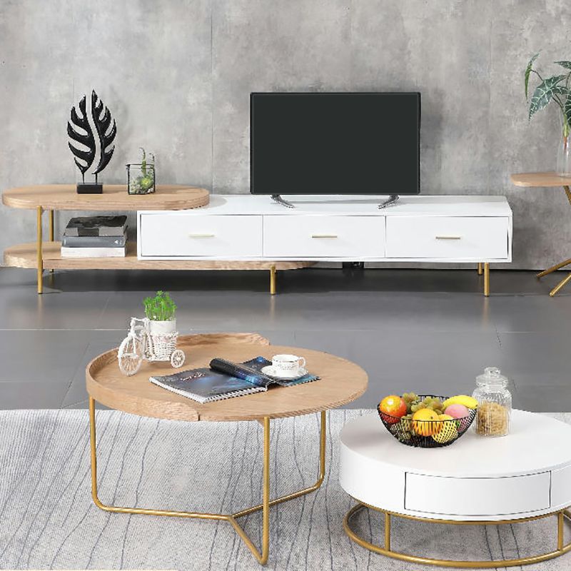 Contemporary Media Console TV Stand Faux Wood TV Stand with Drawers Clearhalo 'furn' 'furn_tv_stands_entertainment_centers' 'Furniture' 'Living Room Furniture' 'TV Stands & Entertainment Centers' 'TV Stands & Media Storage Furniture' 'tv_stands_entertainment_centers' 1200x1200_235ecde8-f14b-4575-8133-38da276e7b87