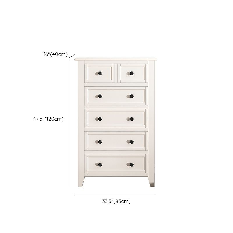 Cómoda vertical de almacenamiento tradicional de roble para lencería para el hogar