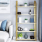 Glam Style Bookshelf Open Back Gold Bookcase for Home Office and Study Room Clearhalo 'Bookcases' 'furn' 'furn_bookcases' 'Furniture' 'furniture_bookcases' 'kitchen' 'kitchen_bookcases' 'Living Room Furniture' 'Office Furniture' 1200x1200_23608e0b-d0cd-4b75-a213-1cfb7b68ac07