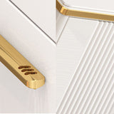 11.81" Wide Accent Chest White Contemporary Chest with Drawers Clearhalo 'Cabinets & Chests' 'cabinets_chests' 'furn' 'furn_cabinets_chests' 'Furniture' 'Living Room Furniture' 1200x1200_2360d89b-0892-484d-bd24-8219d49bcbec