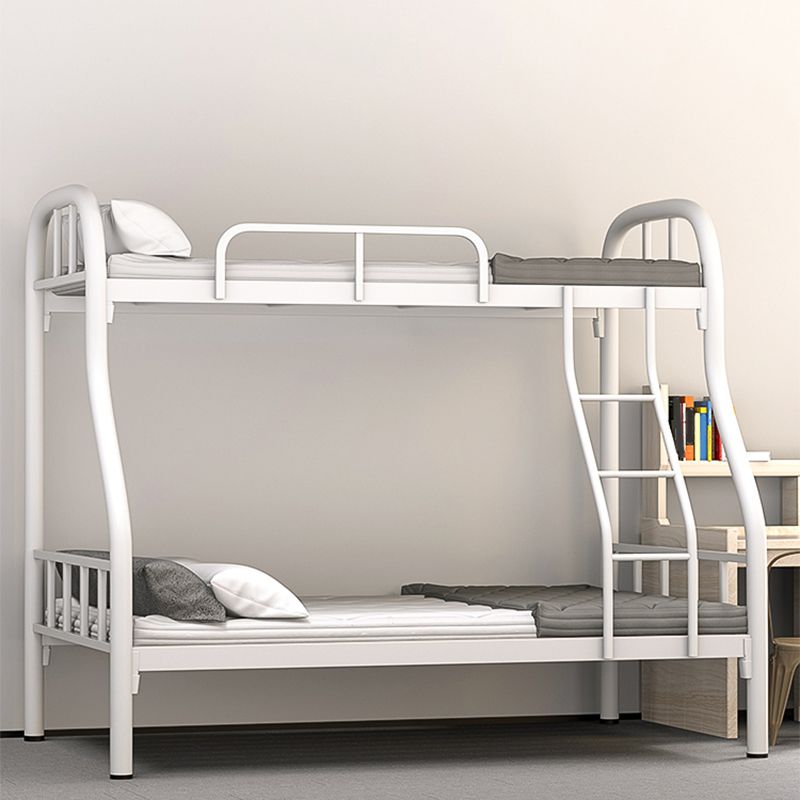 Modern Style Bunk Bed 66.93" Tall Bunk Bed in Black/White Finish Clearhalo 'Bedroom Furniture' 'Beds' 'furn' 'furn_beds' 'Furniture' 1200x1200_236b6027-e891-4a52-9d01-ead8bda5006c