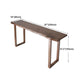 Brown Industrial Style Bar Table Solid Wood Casual Bar Table for Indoor Clearhalo 'Bar Furniture' 'Bar Tables' 'bar_tables' 'furn' 'furn_bar_tables' 'Furniture' 'furniture_bar_tables' 'Kitchen & Dining Furniture' 1200x1200_237052d4-532e-488d-a845-3b6cdc228b76