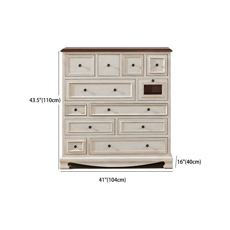 Nautical Bedroom Storage Chest Wooden Vertical Chest with 12 Drawers Clearhalo 'Bedroom Furniture' 'Dressers & Chests' 'dressers_chests' 'furn' 'furn_dressers_chests' 'Furniture' 1200x1200_2370f4bf-9853-4159-819e-42232dd29e2d