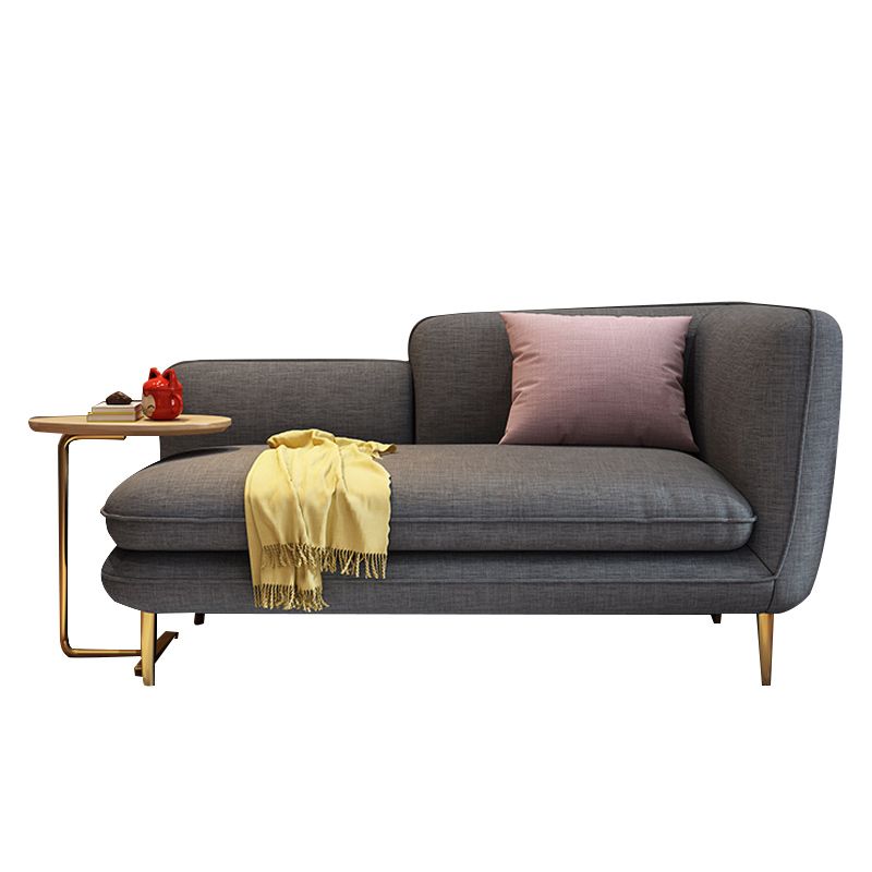 Linen/faux Leather Modern Sofa 31"W Square Arm Tight Back Sofa for Living Room Clearhalo 'furn' 'furn_sofas' 'Furniture' 'furniture_sofas' 'kitchen' 'kitchen_sofas' 'Living Room Furniture' 'Sofa' 'sofas' 1200x1200_2372f914-3aa2-416b-84dd-1a98c1030427