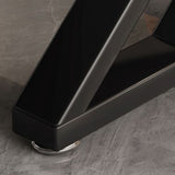 29,5 Zoll Höhenschreiberschreibtisch zeitgenössischer rechteckiger Büroschalter