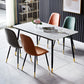 Glam Style Leather Dining Chairs for Kitchen Solid Back Armless Chairs Clearhalo ' kitchen&dining_furn' 'Dining Chairs' 'Dining Tables & Seating' 'dining_chair' 'furn' 'furn_dining_chair' 'Furniture' 'furniture_dining_chair' 'Kitchen & Dining Furniture' 'kitchen' 1200x1200_23750cb8-f190-40a1-aef0-0ee060f2d8ce