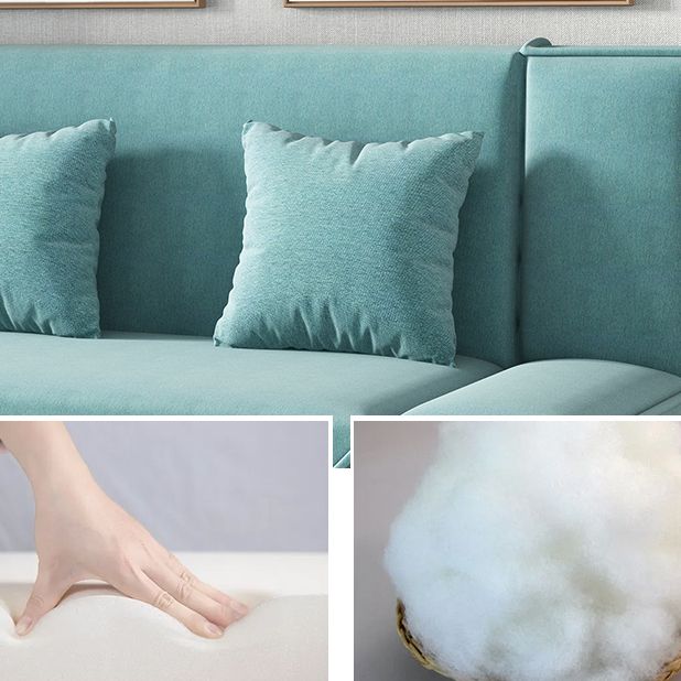 Contemporary Armless Convertible Sofa Linen Foldable Sofa for Apartment Clearhalo 'furn' 'furn_sofas' 'Furniture' 'Living Room Furniture' 'Sofa' 'sofas' 1200x1200_237c2bcf-047a-458a-a753-e8ca4b09ce02