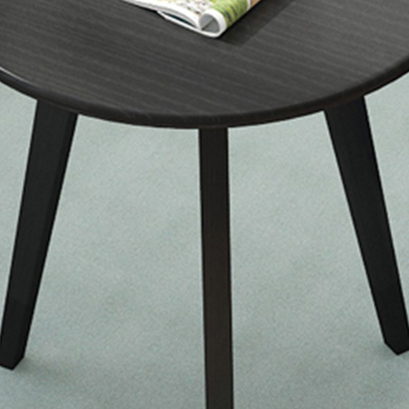 Contemporary Style Wooden Round Top Side Table 3 Legs End Table Clearhalo 'Coffee & Accent Tables' 'End & Side Tables' 'end_side_tables' 'furn' 'furn_end_side_tables' 'Furniture' 'Living Room Furniture' 1200x1200_237f7e55-c464-4d0b-8e3f-d0105a99aac8