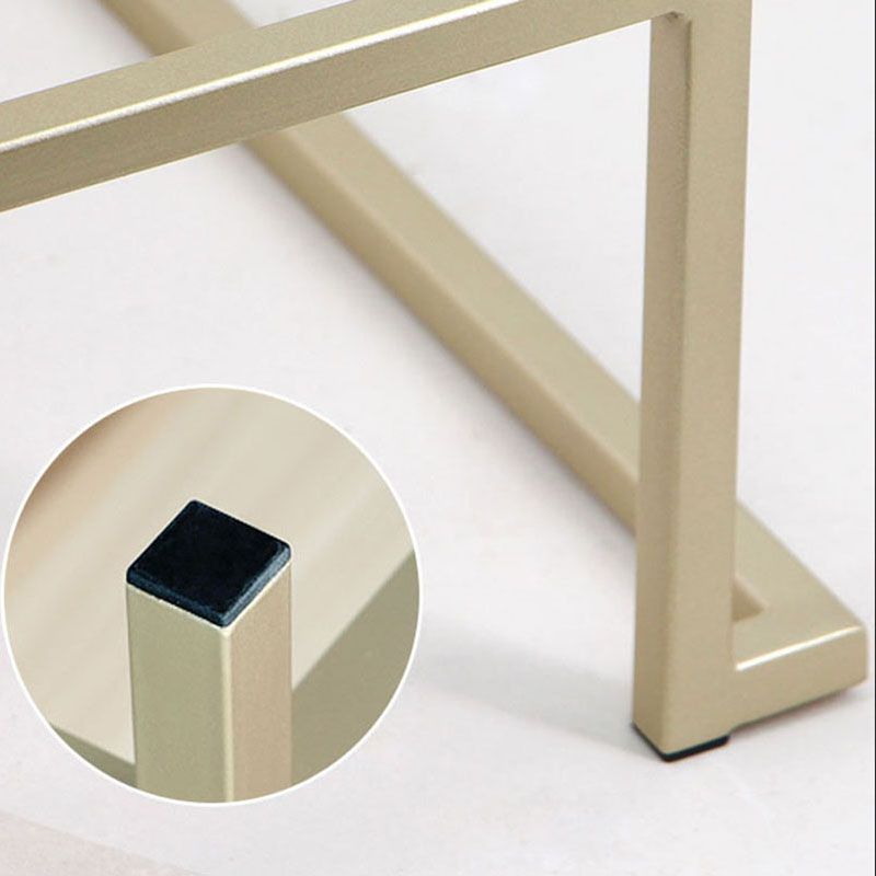 Glam Metal Dining Room Chair Armless Velvet Dining Side Chair for Restaurant Use Clearhalo 'Dining Chairs' 'Dining Tables & Seating' 'dining_chair' 'furn' 'furn_dining_chair' 'Furniture' 'Kitchen & Dining Furniture' 1200x1200_237fb285-1081-48c1-b457-6bb0309b0a9f