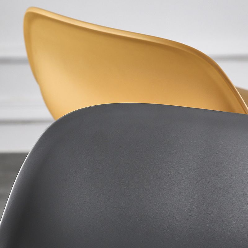 Nordic Style Plastic Wood Barstool 4 Legs Backrest Colorful Bar Stool, Set of 2 Clearhalo 'Bar Furniture' 'Bar Stools' 'bar_stools' 'furn' 'furn_bar_stools' 'furniture_bar_stools' 'Kitchen & Dining Furniture' 'kitchen&dining_furn' 'kitchen' 'kitchen_furn' Furniture' 1200x1200_23814e8f-04f3-4ddd-9005-0b3be457ba77