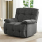 Solid Color Upholstered Standard Recliner Metal Frame Recliner Chair Clearhalo 'Chairs & Seating' 'furn' 'furn_recliners' 'Furniture' 'Living Room Furniture' 'Recliners' 1200x1200_238b8c83-b07c-4992-8b15-cc77204c8086
