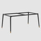 Metal Contemporary Rectangular Dining Table Sintered Stone Dining Table with 4 Legs Clearhalo ' dining_table' 'Dining Tables & Seating' 'Dining Tables' 'furn' 'furn_dining_table' 'Furniture' 'furniture_dining_table' 'Kitchen & Dining Furniture' 'kitchen&dining_furn' 'kitchen' 'kitchen_dining_table' 1200x1200_238fdf78-20b4-408e-9de9-3995796ee6f3