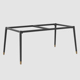 Metal Contemporary Rectangular Dining Table Sintered Stone Dining Table with 4 Legs Clearhalo ' dining_table' 'Dining Tables & Seating' 'Dining Tables' 'furn' 'furn_dining_table' 'Furniture' 'furniture_dining_table' 'Kitchen & Dining Furniture' 'kitchen&dining_furn' 'kitchen' 'kitchen_dining_table' 1200x1200_238fdf78-20b4-408e-9de9-3995796ee6f3