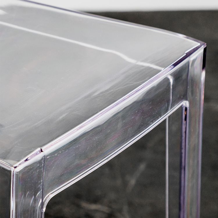 Taburete de bar plástico sin brazos del respaldo industrial del taburete con 4 patas