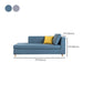 Wood One Armed Scandinavian Chaise Square Arms with Legs for Living Room Clearhalo 'Chairs & Seating' 'Chaise Lounge' 'chaise_lounge' 'furn' 'furn_chaise_lounge' 'Furniture' 'Living Room Furniture' 1200x1200_239443b1-fc31-4f4d-9970-94b1b866d1c3