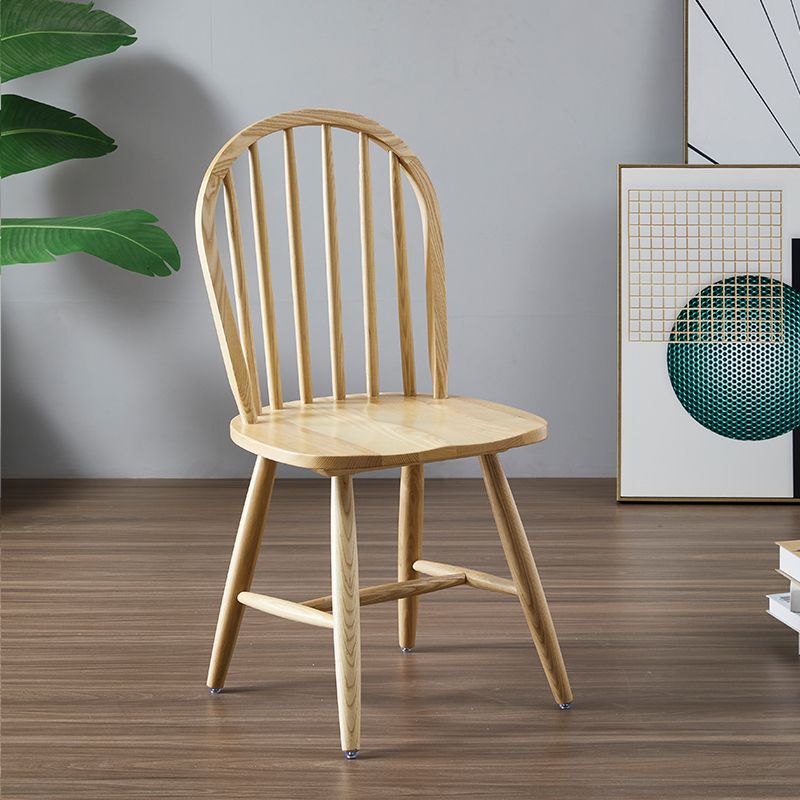 Modern Wood Dining Room Chair Armless Windsor Side Chair for Home Use Clearhalo ' kitchen&dining_furn' 'Dining Chairs' 'Dining Tables & Seating' 'dining_chair' 'furn' 'furn_dining_chair' 'Furniture' 'furniture_dining_chair' 'Kitchen & Dining Furniture' 'kitchen' 1200x1200_23948b66-3670-4de9-b2a9-f6d6e9c3bf8a