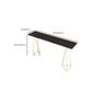 Glam Bar-height Table with Metal Base 41.3-inch Height Table Top Bar Table for Patio Clearhalo 'Bar Furniture' 'Bar Tables' 'bar_tables' 'furn' 'furn_bar_tables' 'Furniture' 'Kitchen & Dining Furniture' 1200x1200_239595c2-a405-4e17-b3b4-9ec4ce981b4a