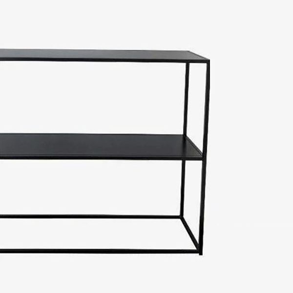 Contemporary Style Console Table Rectangle Metal Accent Table Clearhalo 'Console Tables' 'console_tables' 'Entry & Mudroom Furniture' 'furn' 'furn_console_tables' 'Furniture' 1200x1200_239604f1-7a24-4b97-ac98-31a57dc1dd70