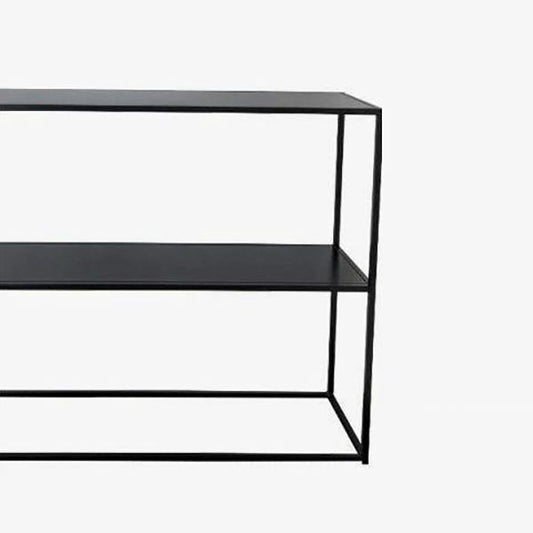 Contemporary Style Console Table Rectangle Metal Accent Table Clearhalo 'Console Tables' 'console_tables' 'Entry & Mudroom Furniture' 'furn' 'furn_console_tables' 'Furniture' 1200x1200_239604f1-7a24-4b97-ac98-31a57dc1dd70