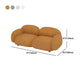 Modern Sofa with Tight Back and Square Arm for Living Room 27.56" High